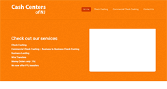 Desktop Screenshot of cashcentersnj.com
