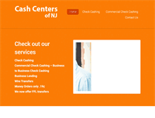 Tablet Screenshot of cashcentersnj.com